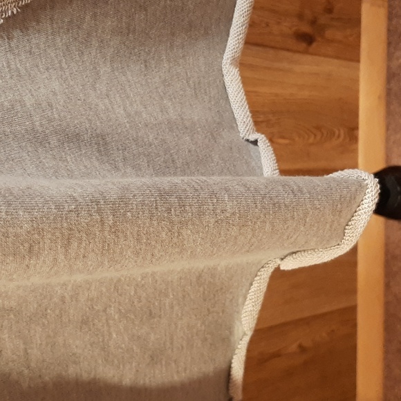 POL Grey French Terry Button-Up Jacket (Large) - Picture 8 of 10